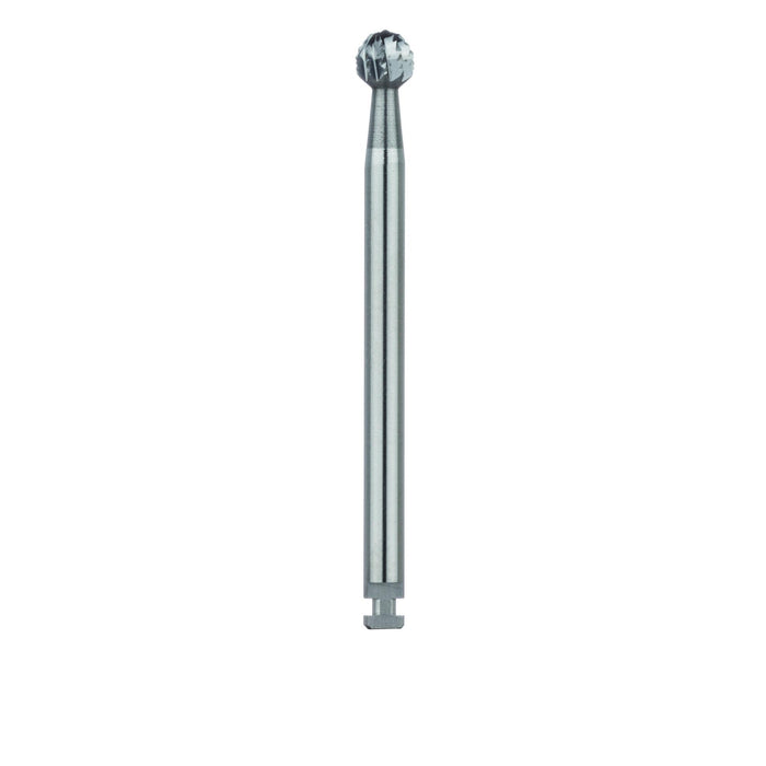 Surgical Round Carbide Bur, Cross Cut, 3.5mm Ø, RAX - HM141A-035-RAX - Avtec Dental