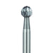 Surgical Round Carbide Bur, Cross Cut, 3.5mm Ø, RAX - HM141A-035-RAX - Avtec Dental