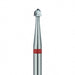 Surgical Round Carbide Bur, 2.3mm Ø, Fine, HP - HM141F-023-HP - Avtec Dental