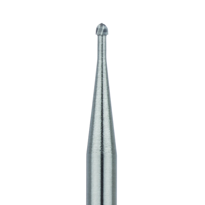 Surgical Round Carbide Bur, 1mm Ø, Fine, RAX - HM141F-010-RAX - Avtec Dental