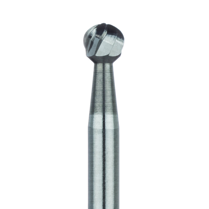Surgical Round Carbide Bur, 3.1mm Ø, Fine, RAX - HM141F-031-RAX - Avtec Dental