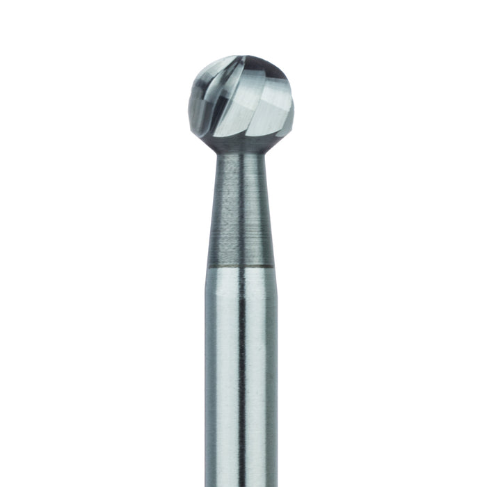Surgical Round Carbide Bur, 3.5 mm Ø, Fine, RAXL - HM141F-035-RAX - Avtec Dental