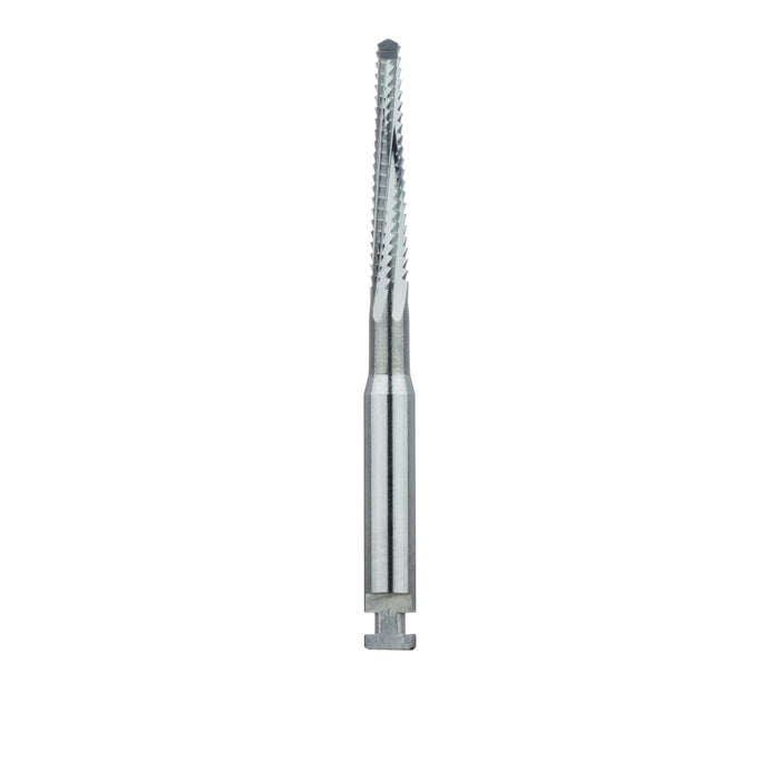 Surgical Lindemann Carbide Bur, Cross Cut, 1.6mm Ø, Length 11mm, RAL - HM162-016-RAL - Avtec Dental