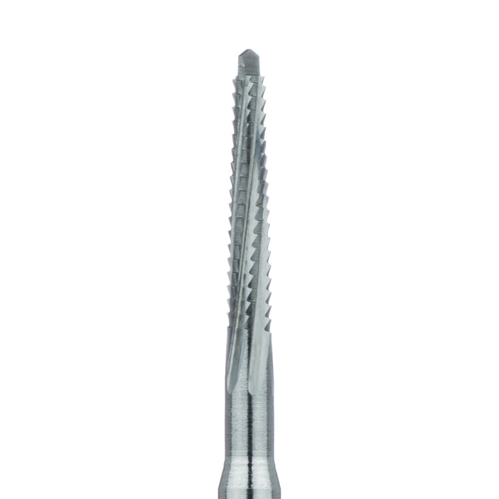 Surgical Lindemann Carbide Bur, Cross Cut, 1.6mm Ø, Length 11mm, RAL - HM162-016-RAXL - Avtec Dental