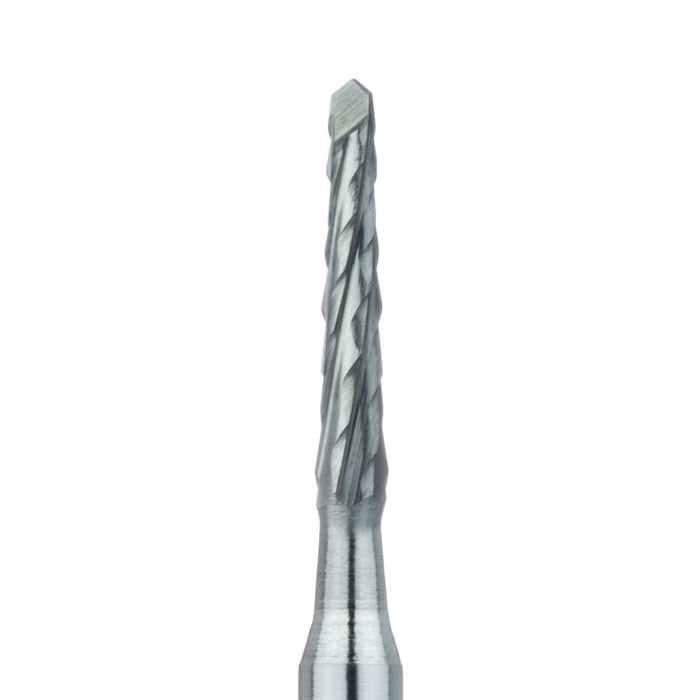 Surgical Lindemann Carbide Bur, Cross Cut, 1.6mm Ø, Length 9mm, RA - HM162A-016-RA - Avtec Dental