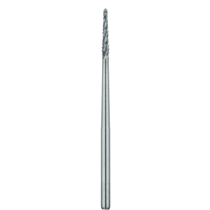 Surgical Lindemann Carbide Bur, Cross Cut, 1.4mm Ø, Length 8mm, FG - HM162SX-014-FG - Avtec Dental
