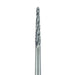 Surgical Lindemann Carbide Bur, Cross Cut, 1.4mm Ø, Length 8mm, FG - HM162SX-014-FG - Avtec Dental