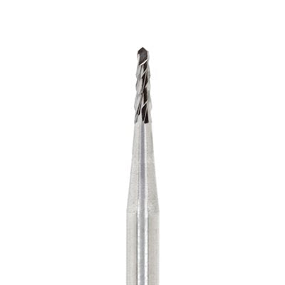 Surgical Lindemann Carbide Bur, Cross Cut, 1.4mm Ø, Length 5mm, HP - HM163A-014-HP - Avtec Dental