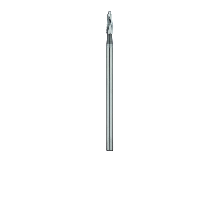 Surgical Lindemann Carbide Bur, Cross Cut, Spade Tip, 2.3mm Ø, Length 7mm, HP - HM165-023-HP - Avtec Dental