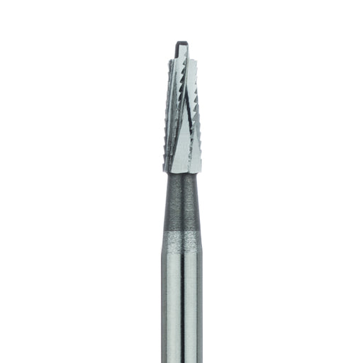 Surgical Lindemann Carbide Bur, Cross Cut, Spade Tip, 2.3mm Ø, Length 7mm, HP - HM165-023-HP - Avtec Dental