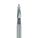 Surgical Lindemann Carbide Bur, Cross Cut, Spade Tip, 2.3mm Ø, Length 7mm, HP - HM165-023-HP - Avtec Dental