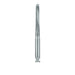 Surgical Lindemann Carbide Bur, Cross Cut, Spade Tip, 2.1mm Ø, Length 11mm, RAL - HM166-021-RAL - Avtec Dental
