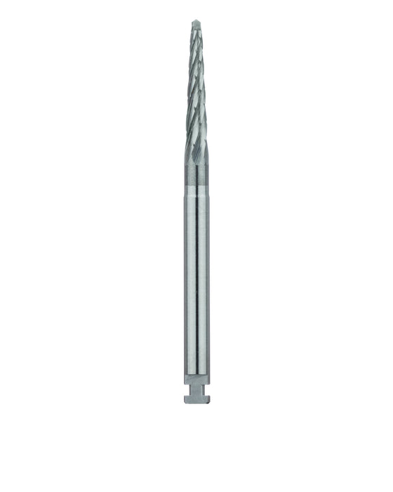 Surgical Lindemann Carbide Bur, Cross Cut, Spade Tip, 2.1 Ø, Length 11mm RAX - HM166RX-021-RAX - Avtec Dental