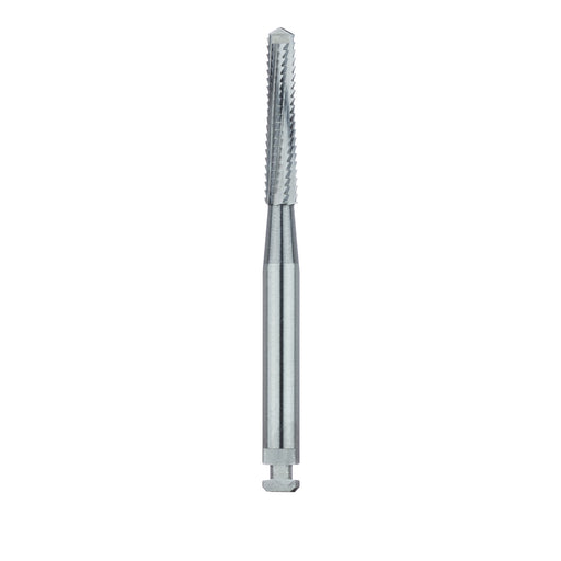 Surgical Lindemann Carbide Bur, Cross Cut, Spade Tip, 2.3mm Ø, Length 11mm, RAL - HM167-023-RAL - Avtec Dental