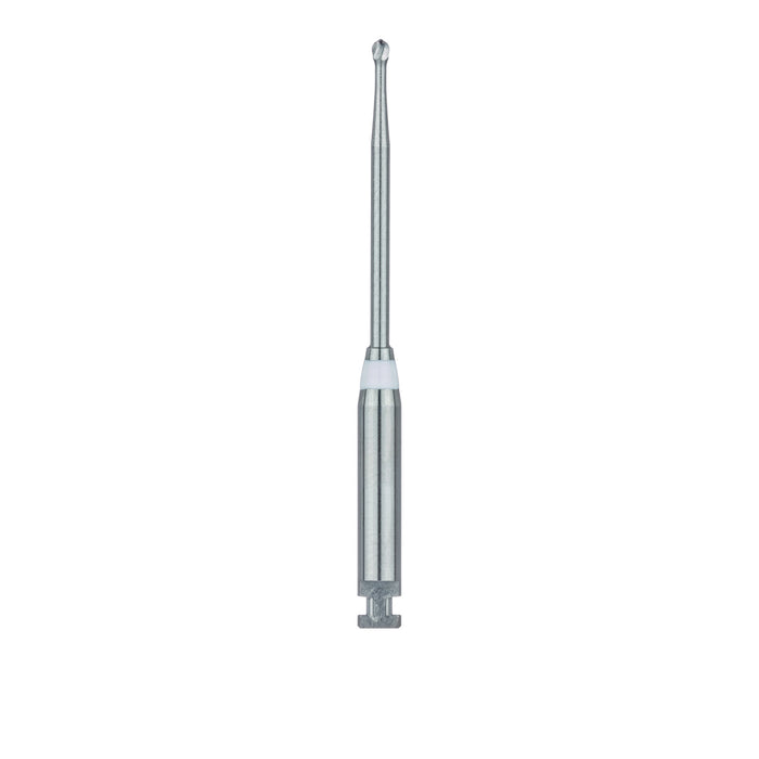 Long Neck Endo Access Bur, Carbide Cutting Tip, Round, 1mm Ø, Length 31mm, RA - HM191A-010-RAL - Avtec Dental