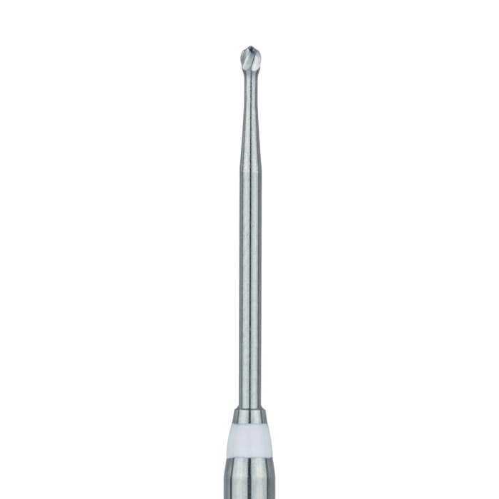 Long Neck Endo Access Bur, Carbide Cutting Tip, Round, 1mm Ø, Length 31mm, RA - HM191A-010-RAL - Avtec Dental
