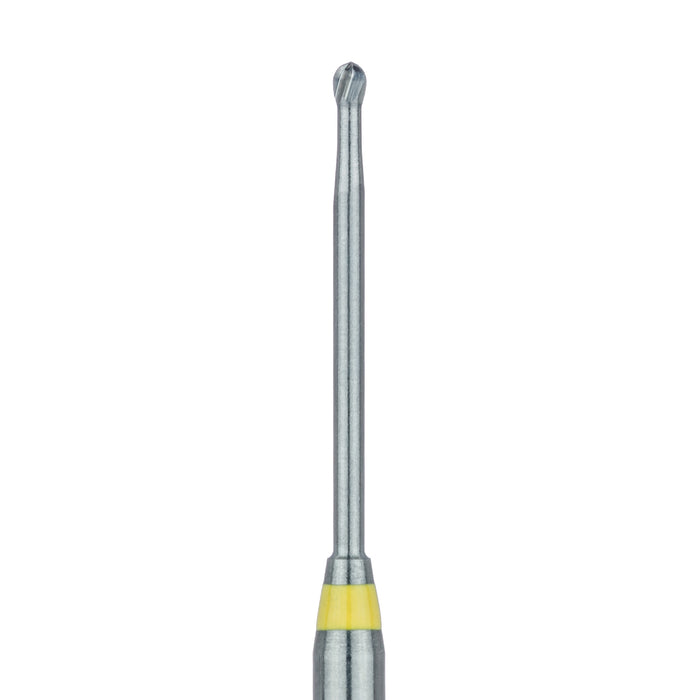 Long Neck Endo Access Bur, Carbide Cutting Tip, Round, 1.2mm Ø, Length 31mm, RA - HM191A-012-RAL - Avtec Dental