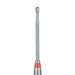 Long Neck Endo Access Bur, Carbide Cutting Tip, Round, 1.4mm Ø, Length 31mm, RA - HM191A-014-RAL - Avtec Dental
