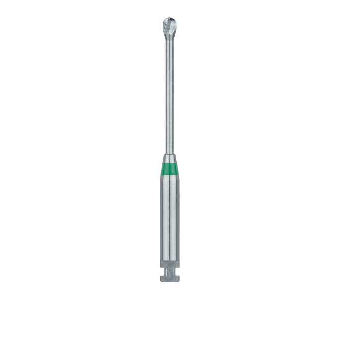 Long Neck Endo Access Bur, Carbide Cutting Tip, Round, 1.8mm Ø, Length 31mm, RA - HM191A-018-RAL - Avtec Dental