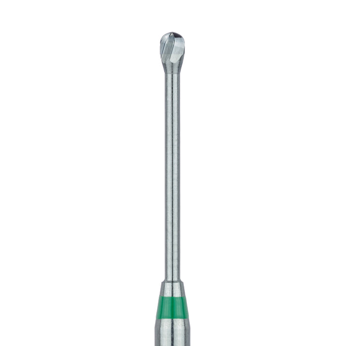 Long Neck Endo Access Bur, Carbide Cutting Tip, Round, 1.8mm Ø, Length 31mm, RA - HM191A-018-RAL - Avtec Dental