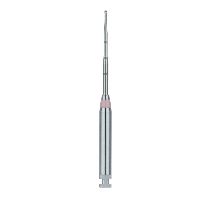 Long Neck Endo Access Bur, Carbide Cutting Tip, Round, 0.5mm Ø, Length 34mm, RA - HM191A-005-RAXL - Avtec Dental