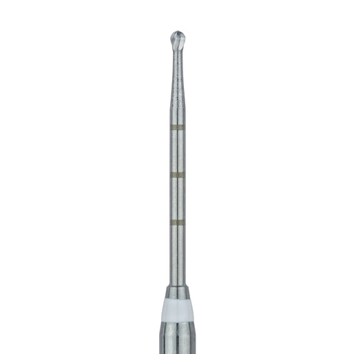 Long Neck Endo Access Bur, Carbide Cutting Tip, Round, 1mm Ø, Length 34mm, RA - HM191A-010-RAXL - Avtec Dental