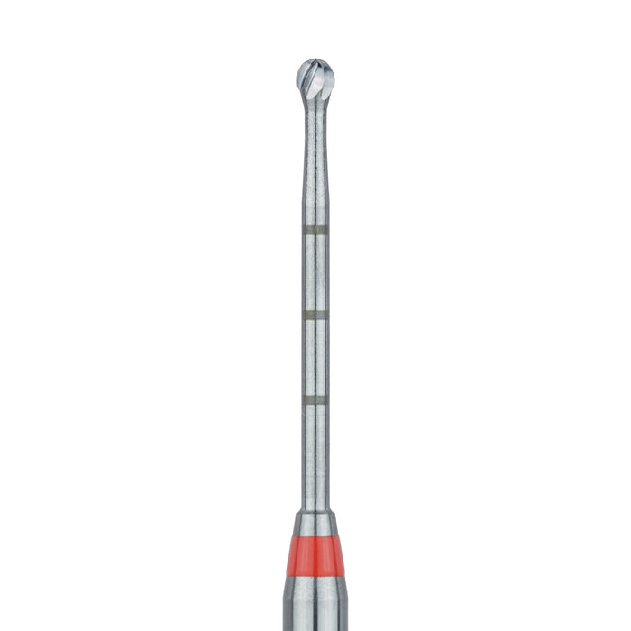 Long Neck Endo Access Bur, Carbide Cutting Tip, Round, 1.4mm Ø, Length 34mm, RA - HM191A-014-RAXL - Avtec Dental