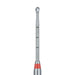 Long Neck Endo Access Bur, Carbide Cutting Tip, Round, 1.4mm Ø, Length 34mm, RA - HM191A-014-RAXL - Avtec Dental