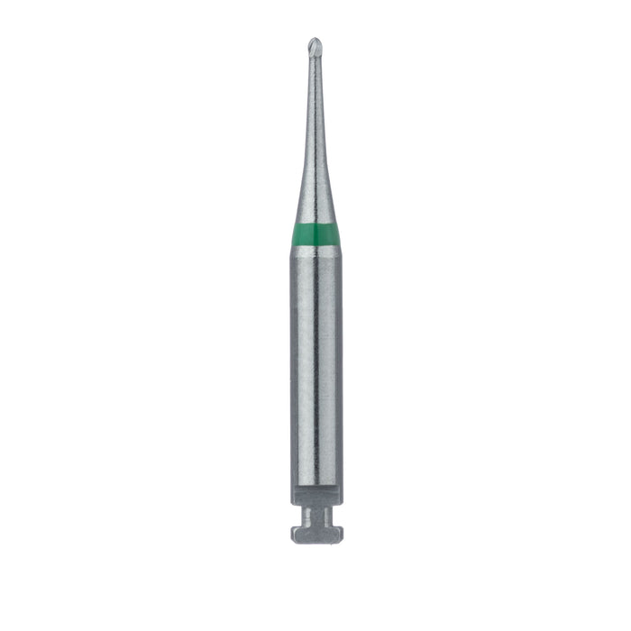Operative Carbide Bur, Special Fluting Round, US#1S, 0.8mm Ø, RA - HM1S-008-RA - Avtec Dental