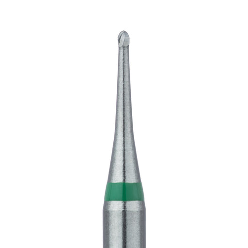 Operative Carbide Bur, Special Fluting Round, US#1S, 0.8mm Ø, RA - HM1S-008-RA - Avtec Dental