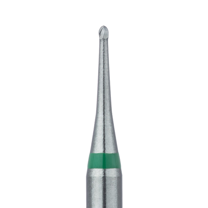 Operative Carbide Bur, Special Fluting Round, US#1S, 0.8mm Ø, RA - HM1S-008-RA - Avtec Dental