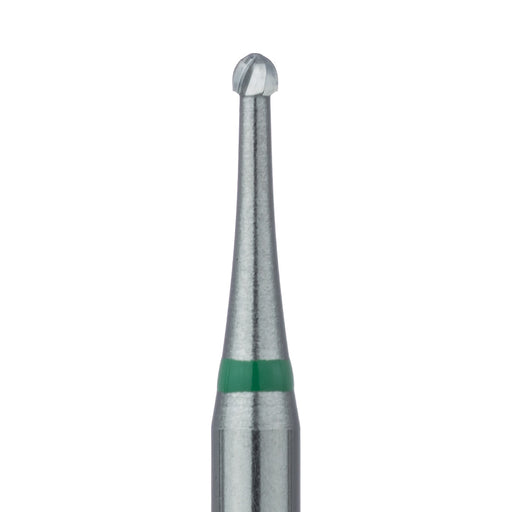Operative Carbide Bur, Special Fluting Round, US#3S, 1.2mm Ø, RA - HM1S-012-RA - Avtec Dental