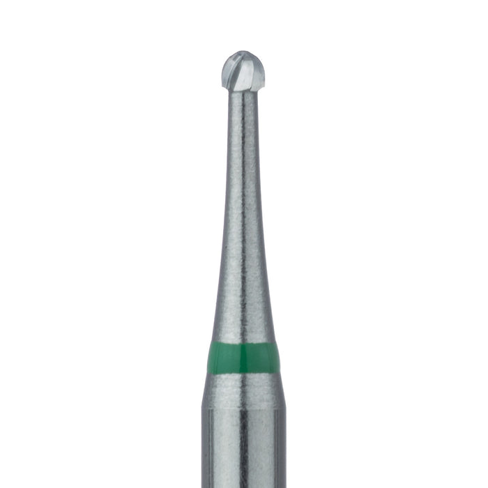 Operative Carbide Bur, Special Fluting Round, US#3S, 1.2mm Ø, RA - HM1S-012-RA - Avtec Dental