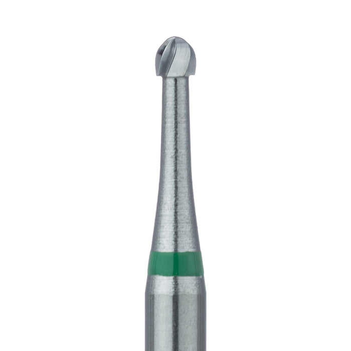 Operative Carbide Bur, Special Fluting Round, US#5S, 1.6mm Ø, RA - HM1S-016-RA - Avtec Dental