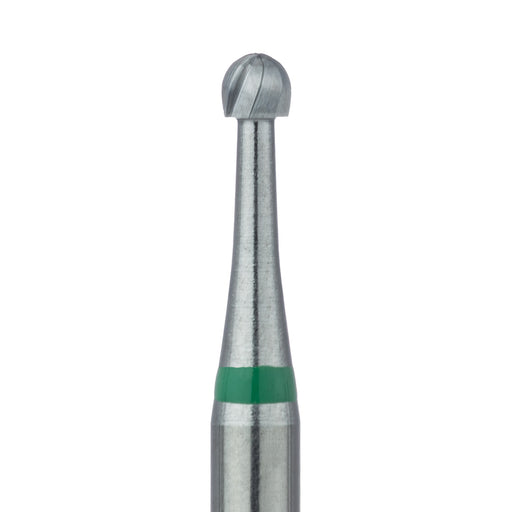 Operative Carbide Bur, Special Fluting Round, US#6S, 1.8mm Ø, RA - HM1S-018-RA - Avtec Dental