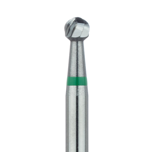 Operative Carbide Bur, Special Fluting Round, US#10S, 2.7mm Ø, RA - HM1S-027-RA - Avtec Dental