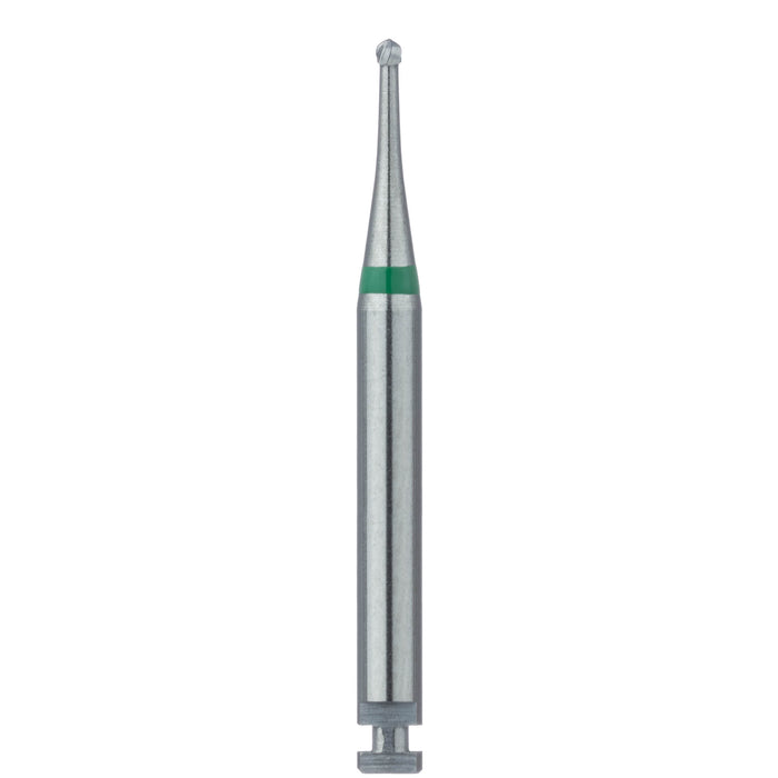 Operative Carbide Bur, Special Fluting Round, US#2S 1mm Ø, RAL - HM1S-010-RAL - Avtec Dental