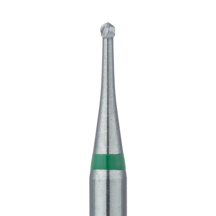 Operative Carbide Bur, Special Fluting Round, US#2S 1mm Ø, RAL - HM1S-010-RAL - Avtec Dental