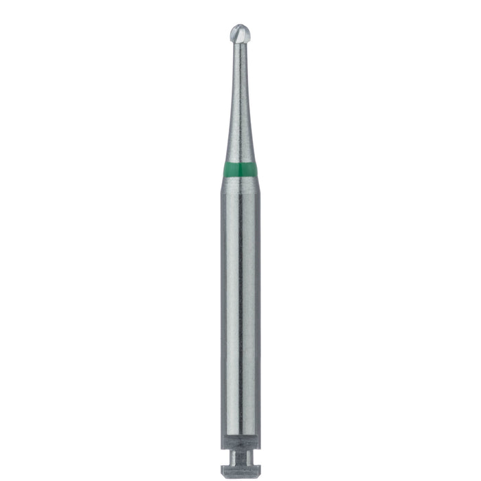 Operative Carbide Bur, Special Fluting Round, US#3S, 1.2mm Ø, RAL - HM1S-012-RAL - Avtec Dental