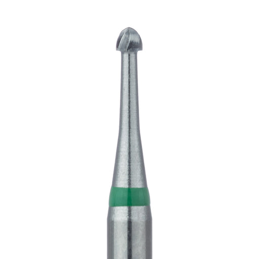 Operative Carbide Bur, Special Fluting Round, US#4S, 1.4mm Ø, RAL - HM1S-014-RAL - Avtec Dental