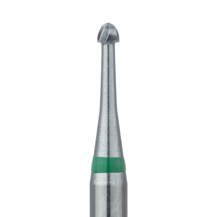 Operative Carbide Bur, Special Fluting Round, US#4S, 1.4mm Ø, RAL - HM1S-014-RAL - Avtec Dental