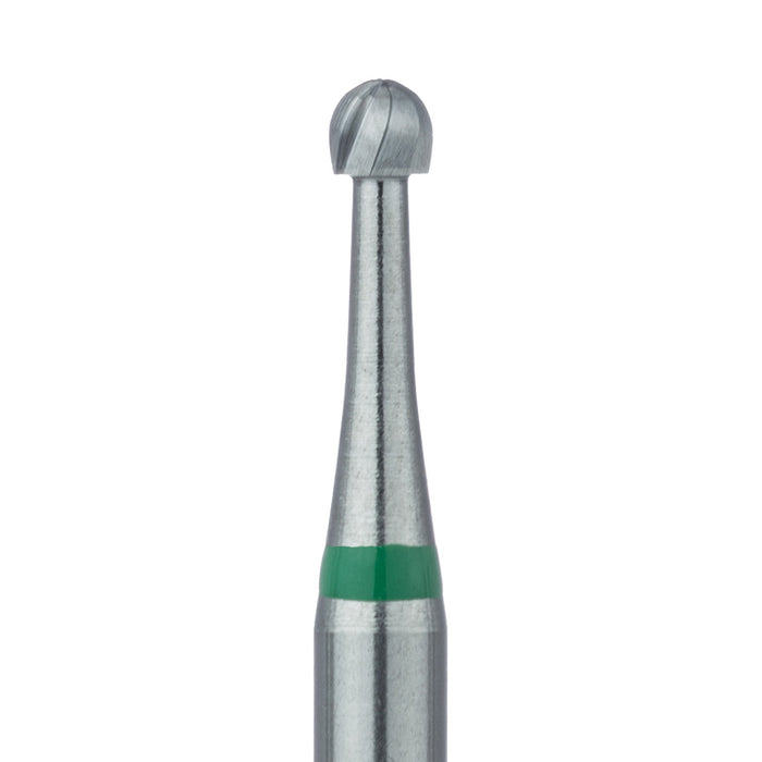 Operative Carbide Bur, Special Fluting Round, US#6S 1.8mm Ø, RAL - HM1S-018-RAL - Avtec Dental