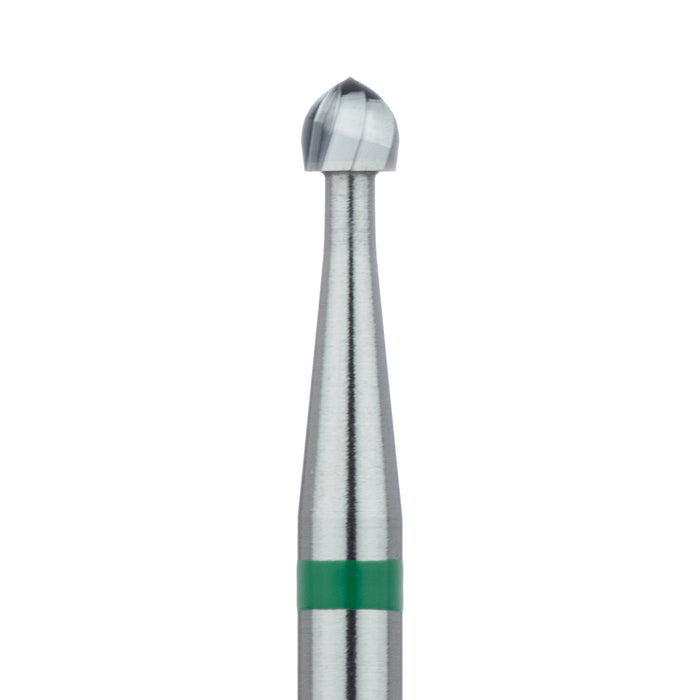 Operative Carbide Bur, Special Fluting Round, US#8S, 2.3mm Ø, RAL - HM1S-023-RAL - Avtec Dental