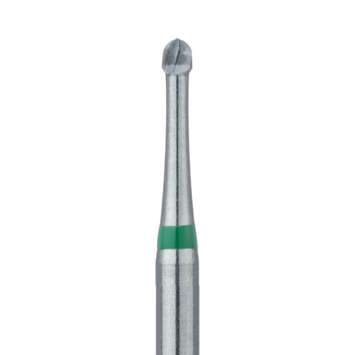 Operative Carbide Bur, Special Fluting Round, US#3S, 1.2mm Ø, FG - HM1S-012-FG - Avtec Dental