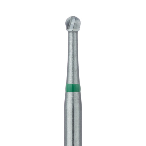 Operative Carbide Bur, Special Fluting Round, US#4S, 1.4mm Ø, FG - HM1S-014-FG - Avtec Dental