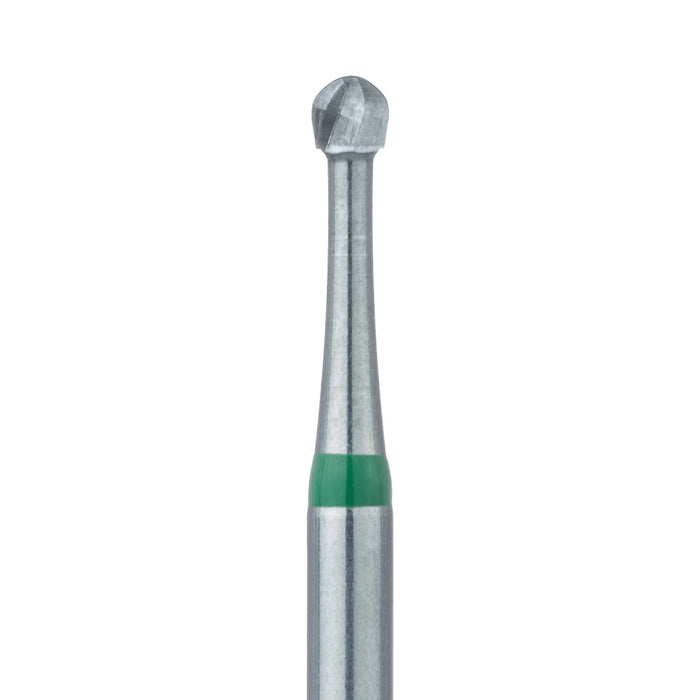Operative Carbide Bur, Special Fluting Round, US#5S, 1.6mm Ø, FG - HM1S-016-FG - Avtec Dental