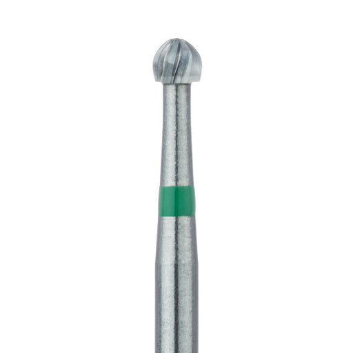 Operative Carbide Bur, Special Fluting Round, US#6S, 1.8mm Ø, FG - HM1S-018-FG - Avtec Dental