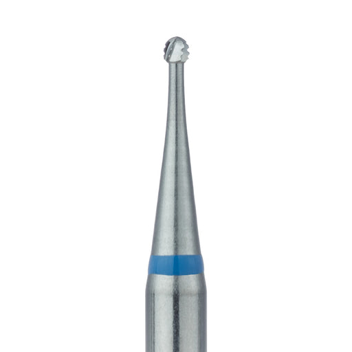 Operative Carbide Bur, Cross Cut, Round, 1mm Ø, RA - HM1SQ-010-RA - Avtec Dental