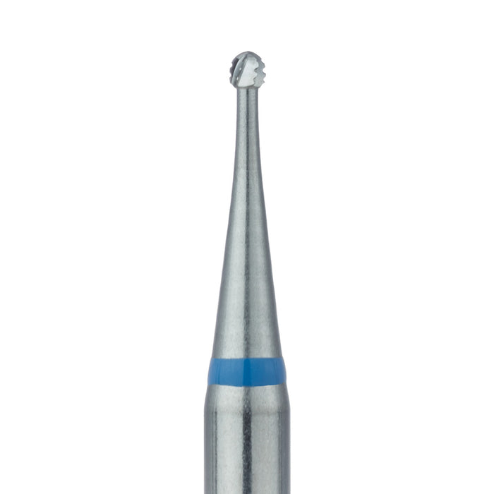 Operative Carbide Bur, Cross Cut, Round, 1mm Ø, RA - HM1SQ-010-RA - Avtec Dental