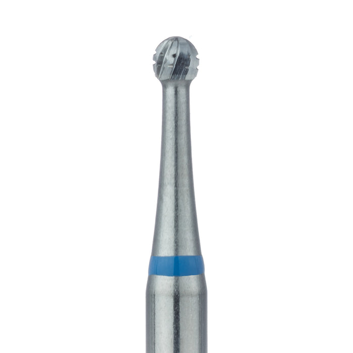Operative Carbide Bur, Cross Cut, Round, 1.8mm Ø, RA - HM1SQ-018-RA - Avtec Dental